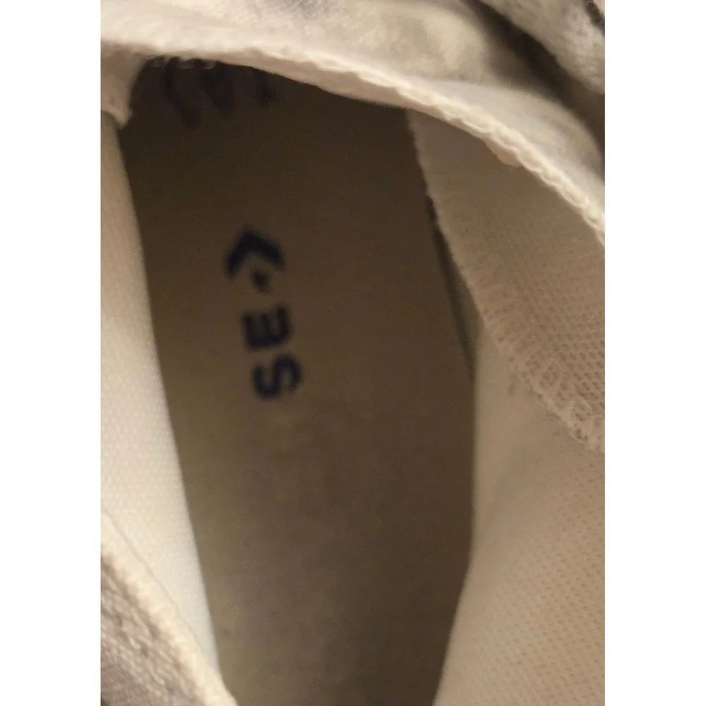 Converse Allstar High Top Platform Sneakers Youth Size 5.5 White